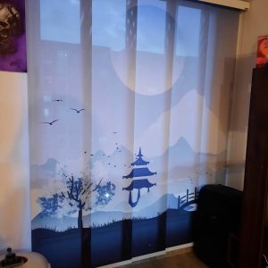 decoracion y accesorios cortinas diseño panel naturaleza